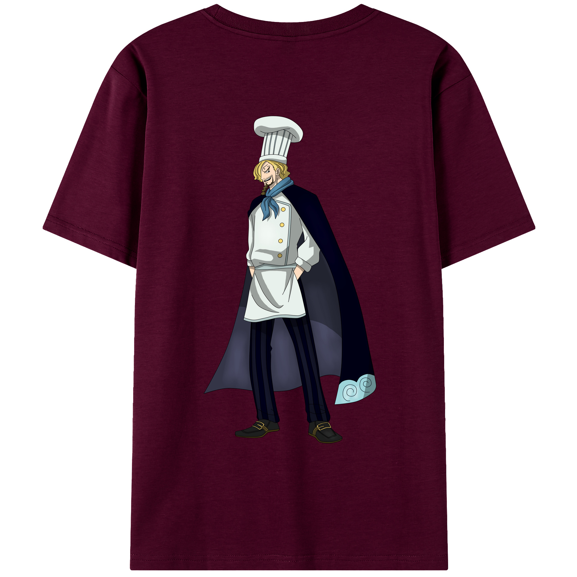 （画像用） ワンピース サンジ ONE PIECE Sanji レディース半袖Tシャツ(バックプリント)